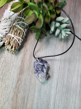 Load image into Gallery viewer, Raw Amethyst Pendant