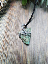 Load image into Gallery viewer, Raw Emerald Pendant