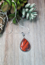 Load image into Gallery viewer, Red Tigers Eye Tear Drop T3