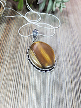Load image into Gallery viewer, Tiger's Eye Pendant TE3