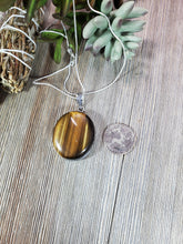 Load image into Gallery viewer, Tiger's Eye Pendant TE4