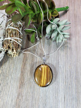 Load image into Gallery viewer, Tiger's Eye Pendant TE4