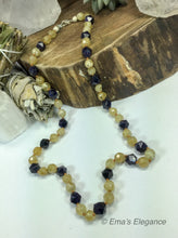 Load image into Gallery viewer, Citrine Blue Goldstone Mix