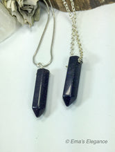 Load image into Gallery viewer, Blue Goldstone Pendant