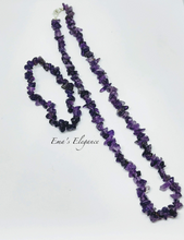 Load image into Gallery viewer, Amethyst Necklace, Ring and Bracelet