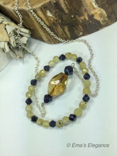 Load image into Gallery viewer, Citrine Blue Goldstone Mix