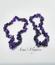 Load image into Gallery viewer, Amethyst Necklace, Ring and Bracelet
