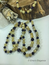 Load image into Gallery viewer, Citrine Blue Goldstone Mix