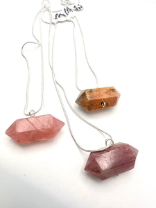 Rose Quartz Pendants