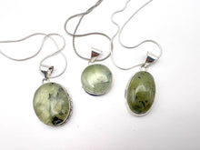 Load image into Gallery viewer, Prehnite Pendants