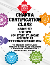 Load image into Gallery viewer, Chakra Cleansing Certification