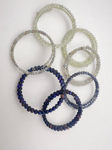 Sapphire Wire Wrap Bracelet