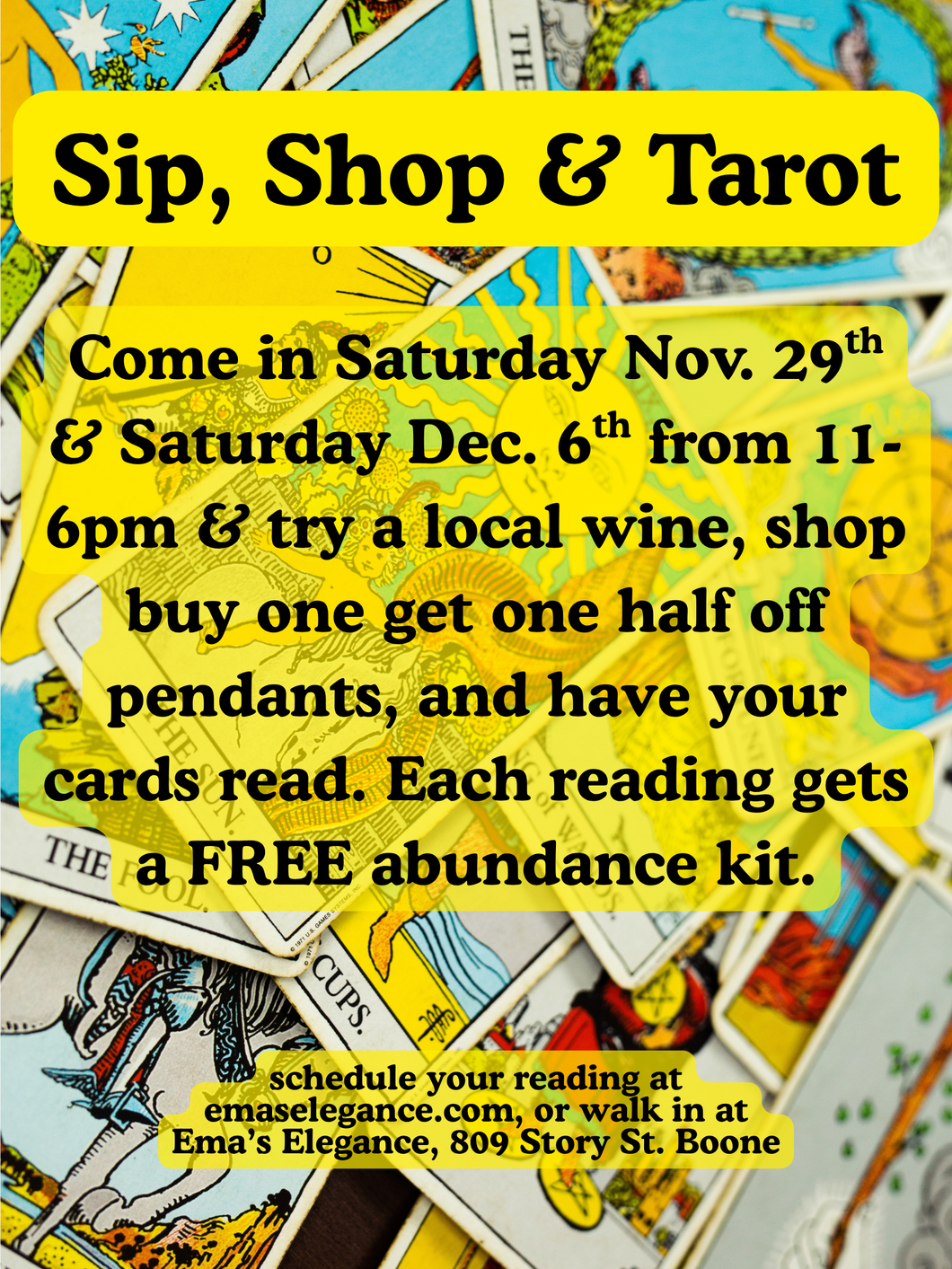 Nov. 29th Tarot