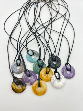 Worry Stone Pendants