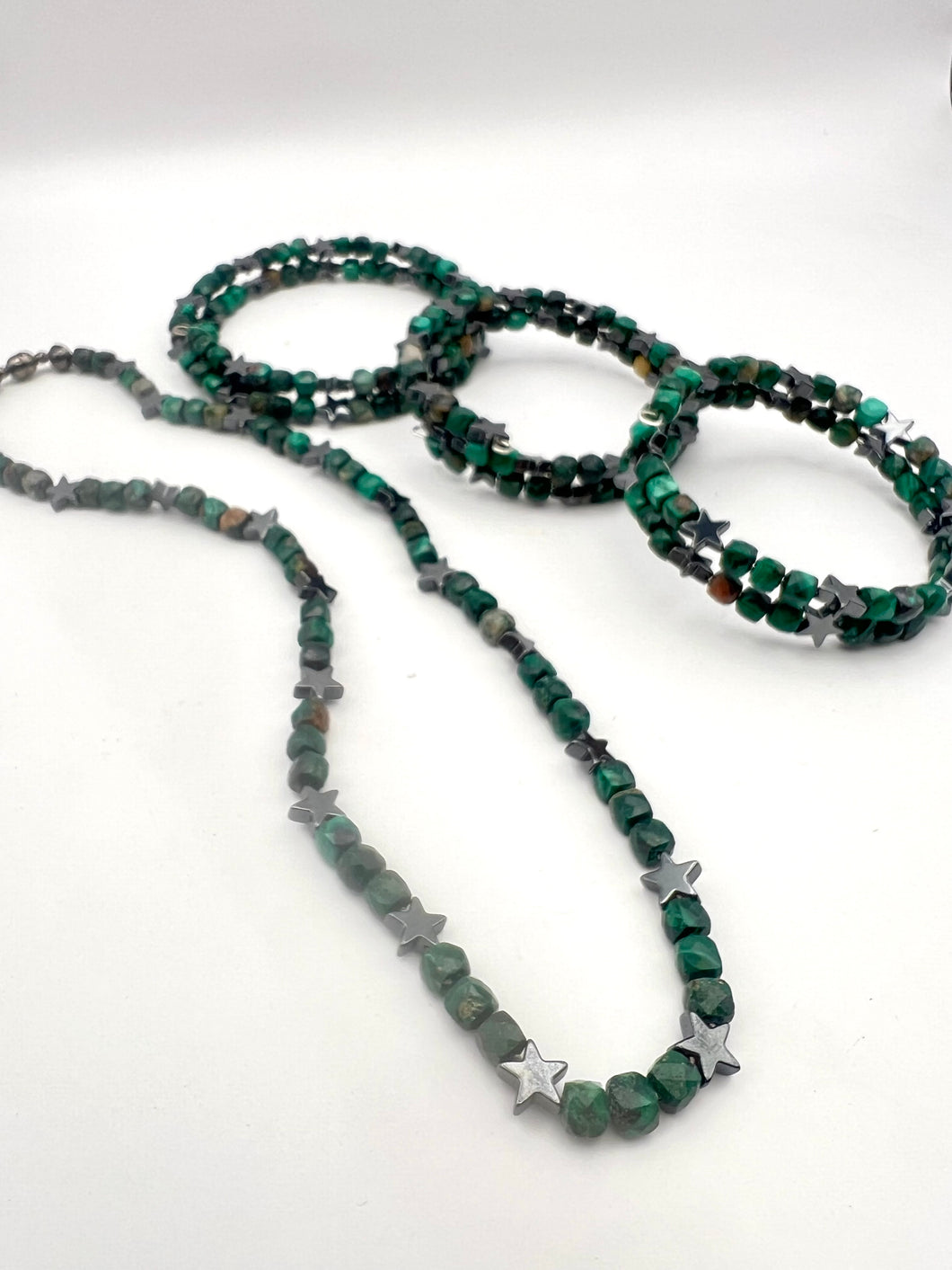 Malachite Hematite Mix