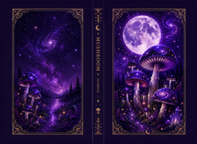 Load image into Gallery viewer, Midnight Mushroom Journal