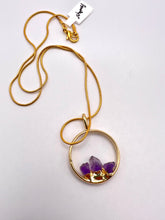 Load image into Gallery viewer, Amethyst Cluster Pendant