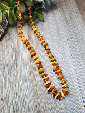 Adult Baltic Amber Necklace, Migraine Necklace