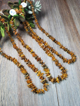 Load image into Gallery viewer, Green Chip Baltic Amber Necklace