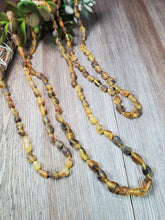 Load image into Gallery viewer, Light Green Baltic Amber Necklace