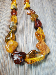 Large bead Baltic amber
