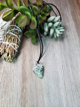 Load image into Gallery viewer, Raw Emerald Pendant