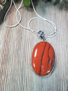 Red Tiger's Eye Pendant T2