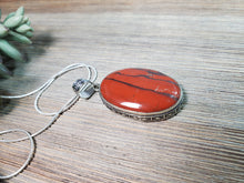 Load image into Gallery viewer, Red Tiger&#39;s Eye Pendant T2