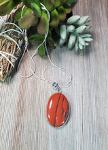 Load image into Gallery viewer, Red Tiger&#39;s Eye Pendant T2