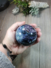 Load image into Gallery viewer, Fluorite Sphere 5 (Large)