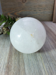 Clear quartz sphere 3