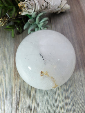 Clear quartz sphere 3