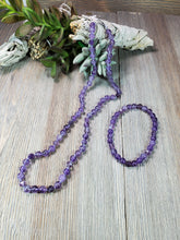 Load image into Gallery viewer, Amethyst Necklace, Ring and Bracelet