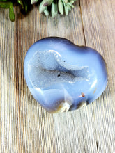 Load image into Gallery viewer, Druzy Agate Heart 16