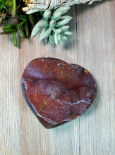 Load image into Gallery viewer, Druzy Agate Heart 2
