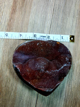 Load image into Gallery viewer, Druzy Agate Heart 2