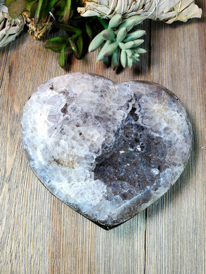 Druzy Agate Heart 39