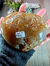 Load image into Gallery viewer, Large Druzy Agate Heart 40
