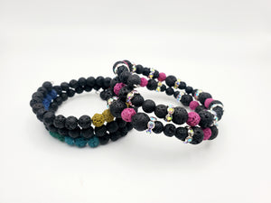 Lava Stone Diffuser Bracelets