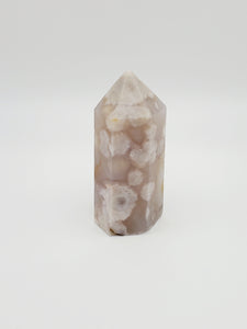 Flower Agate Tower Small