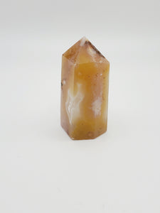 Flower Agate Tower Small