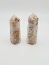 Load image into Gallery viewer, Flower Agate Tower Small