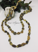Load image into Gallery viewer, Light Green Baltic Amber Necklace