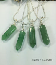 Load image into Gallery viewer, Aventurine Wand Pendant