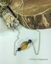 Load image into Gallery viewer, Citrine Blue Goldstone Mix